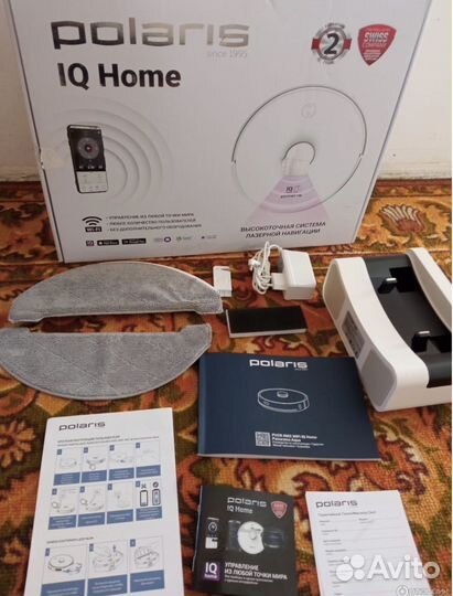 Робот-пылесос Polaris IQ Home pvcr 0905 поларис