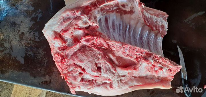 Мясо свинина домашняя частями