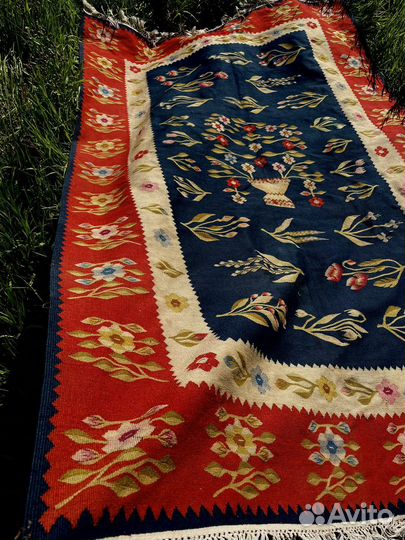 Ковер шерстяной винтаж редкий