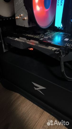 Видеокарта asus ROG Strix Radeon RX570 OC 4GB