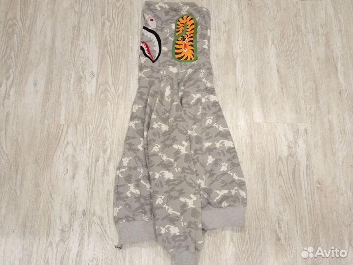 Зип худи bape shark