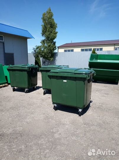 Новый контейнер для мусора 1100 литров