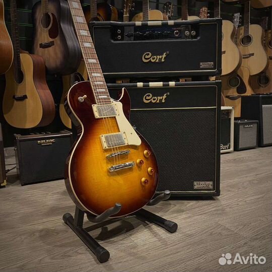 Cort CR250 электрогитара LES-paul (новая)