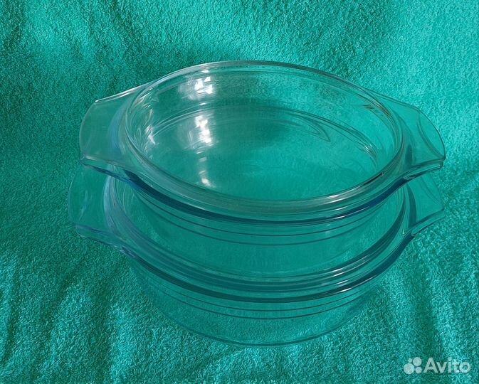 Кастрюля стеклянная