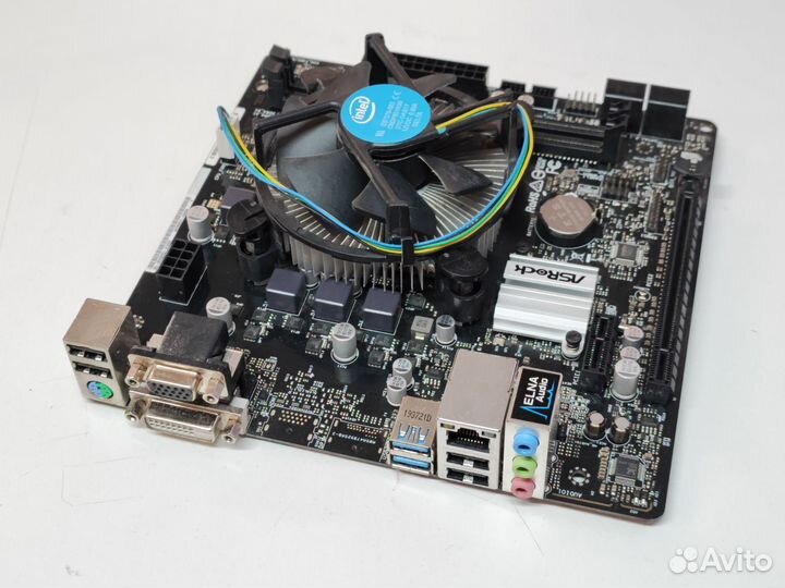 Комплект i3-9100f, h310cm-dvs