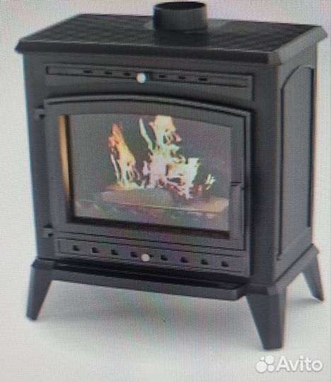Чугунная печь камин