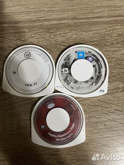 Диски с играми для Sony PSP