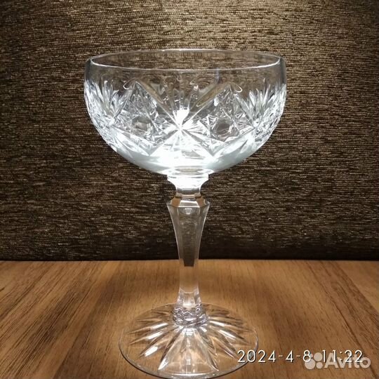 Вазочка для варенья. Хрусталь, СССР