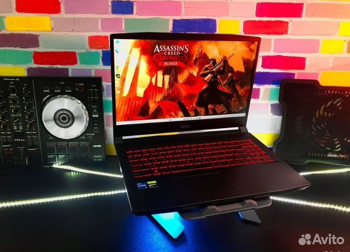 Игровой MSI Katana core i7-12 Ядер/nvidiartx2060