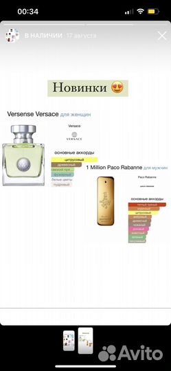 Духи -спрей на основе масла