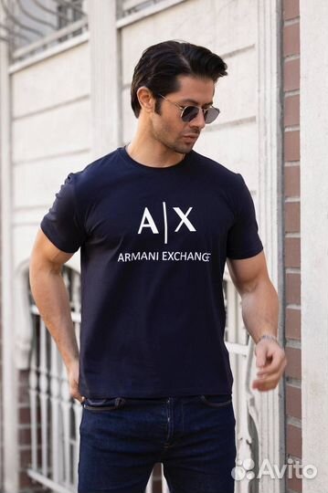 Футболка Armani Exchange размеры от S(46) -2XL(54)