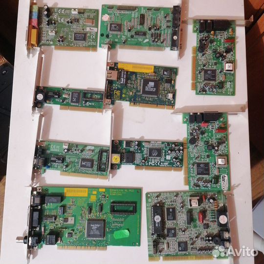 Сетевая карта, звуковая карта, модем