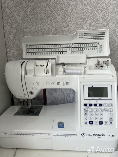 Шейная машинка brother Innov-is F410 и оверлок
