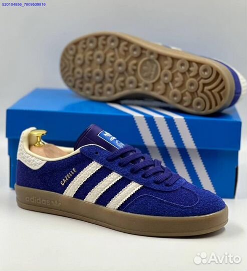 Кроссовки Adidas Gazelle Navy (Арт.73885)