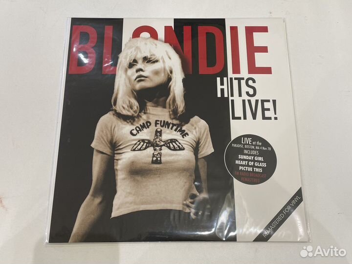 Винил Blondie - Hits Live Ремастеринг