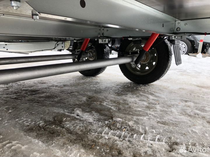 Прицеп сст-7132-11 3,4х1,45 2-х осный,оцинк. Новый