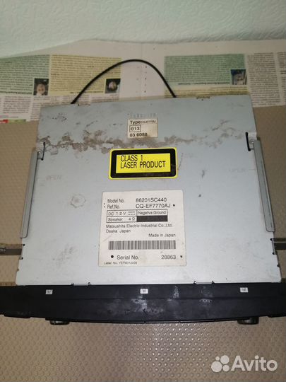 Магнитола Subaru forester