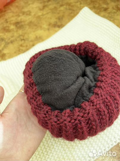 Женская шапка и снуд