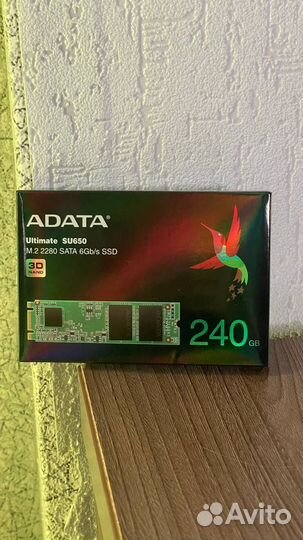 SSD накопитель adata Ultimate SU650 M.2 2280 240 г