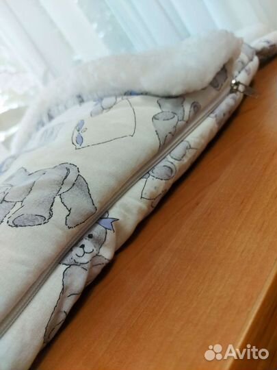 Конверт на выписку зимний