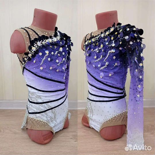 Купальник для гимнастики 128-152см Новый