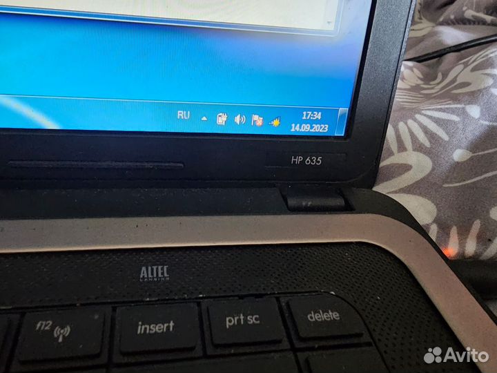 Ноутбук hp 635