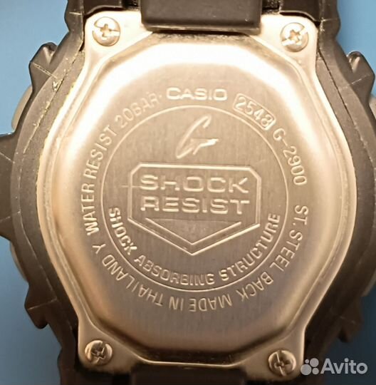 Часы Casio g-shock g2900