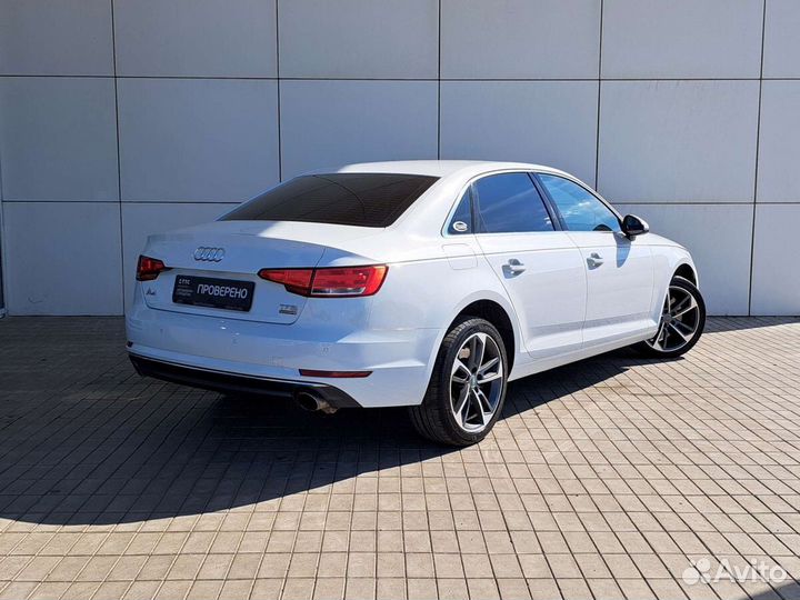 Audi A4 2.0 AMT, 2016, 107 000 км