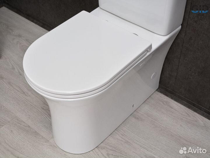 Унитаз напольный безободковый Gid Tn2126