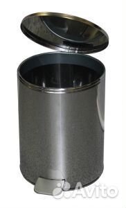 Titan cover-15CH Урна с педалью металлическая, арт