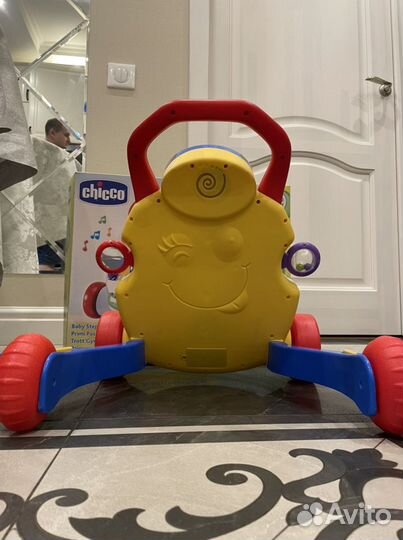 Игровой центр-каталка chicco 3 в 1