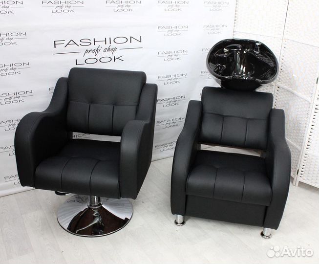 Комплект парикмахерской мойки и кресла