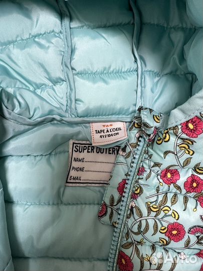 Куртка для девочки 104