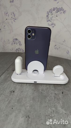 Беспроводное зарядное устройство 3 в 1 100 Вт