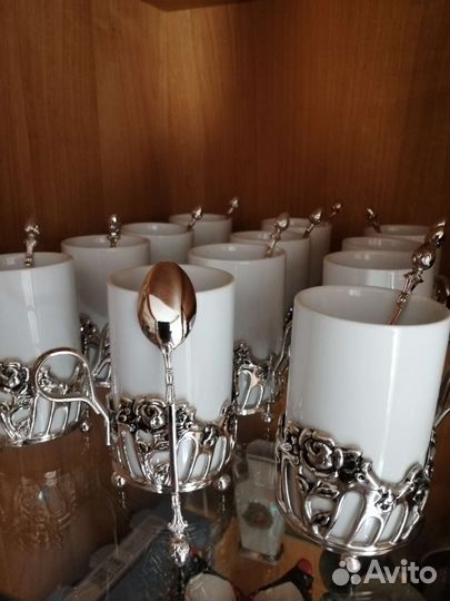 Стакан в подстаканнике