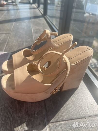 Босоножки aldo нат кожа 38