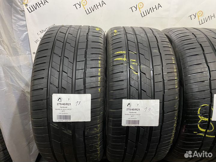 Hankook Ventus S1 Evo 3 K127 275/40 R21 и 315/35 R21 104Y