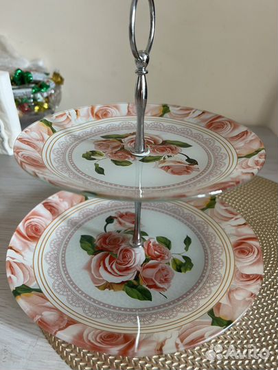 Менажница двухъярусная