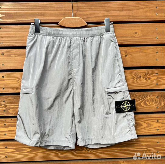 Stone island шорты два цвета с карманами clg
