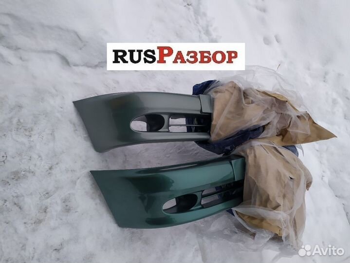 Бампер окрашенный в цвет Шевроле Ланос