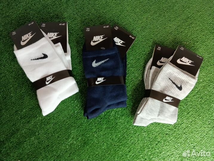 Носки мужские nike 6 штук
