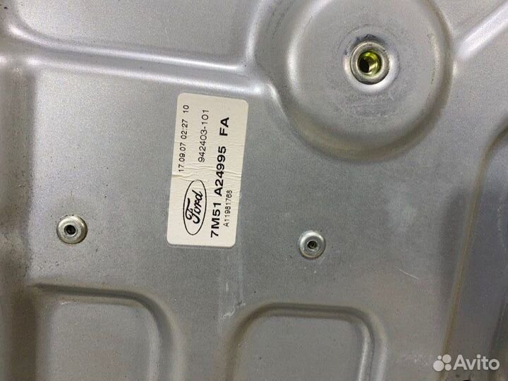 Стеклоподъемник задний левый Ford Focus 2