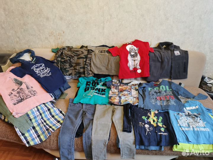 Очень много вещей для мальчика
