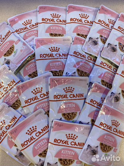 Влажный корм для котят Роял Канин с 4 до 12 мес