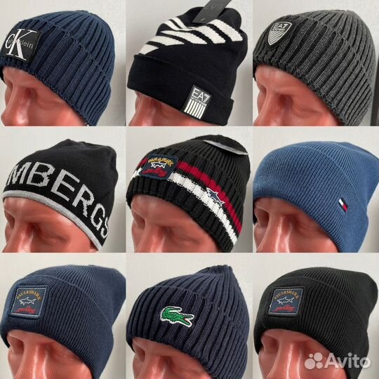 Шапка Paul Shark, Boss, EA7, Bikkembergs, Tommy