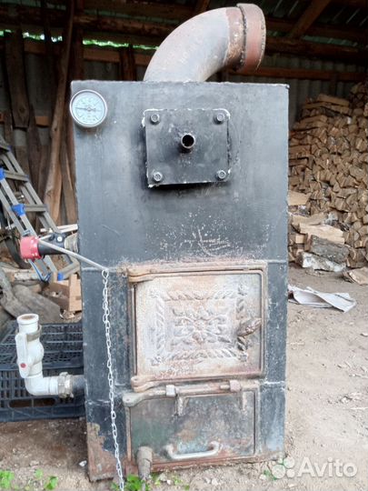 Твердотопливный котел длительного горения