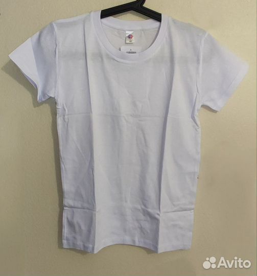 Футболки новые белые базовые хлопок