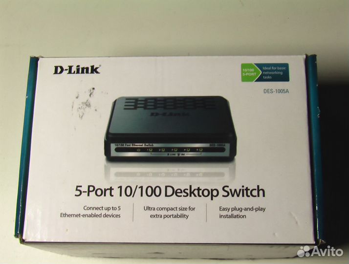 Коммутатор D-link DES-1005A