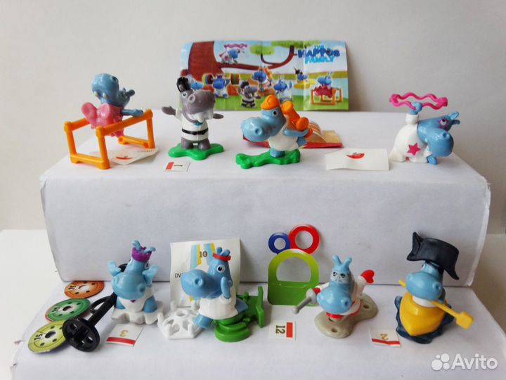 Серии Бегемоты-спортсмены, Семейка бегемотов