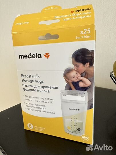 Набор пакетов Medela для хранения грудного молока